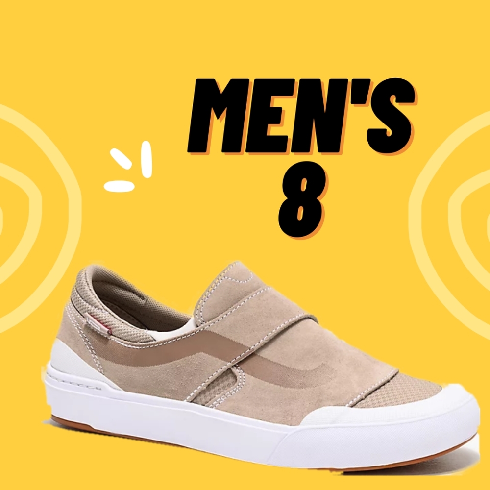 Vans Slip-on Exp Pro Waffle Control Pure Cashmere Tan Duracap Men's Size 8